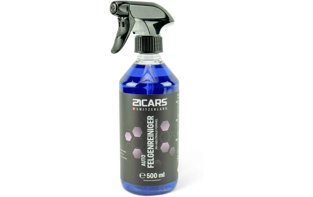 21CARS Nettoyant pour jantes 500 ml de cerise sauvage 0,5 l Cerise sauvage