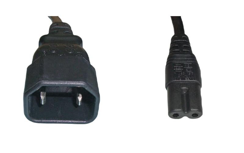Diggelmann Câble d’appareil 1 m C7 - C14 Noir