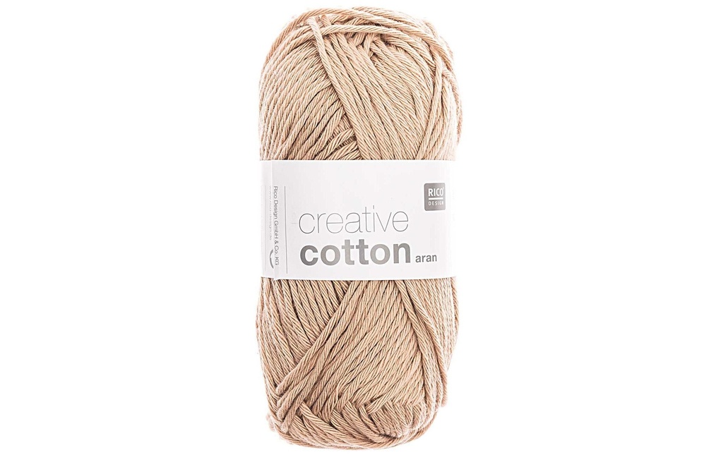 Rico Design Laine Creative Cotton Aran 50 g Beige
