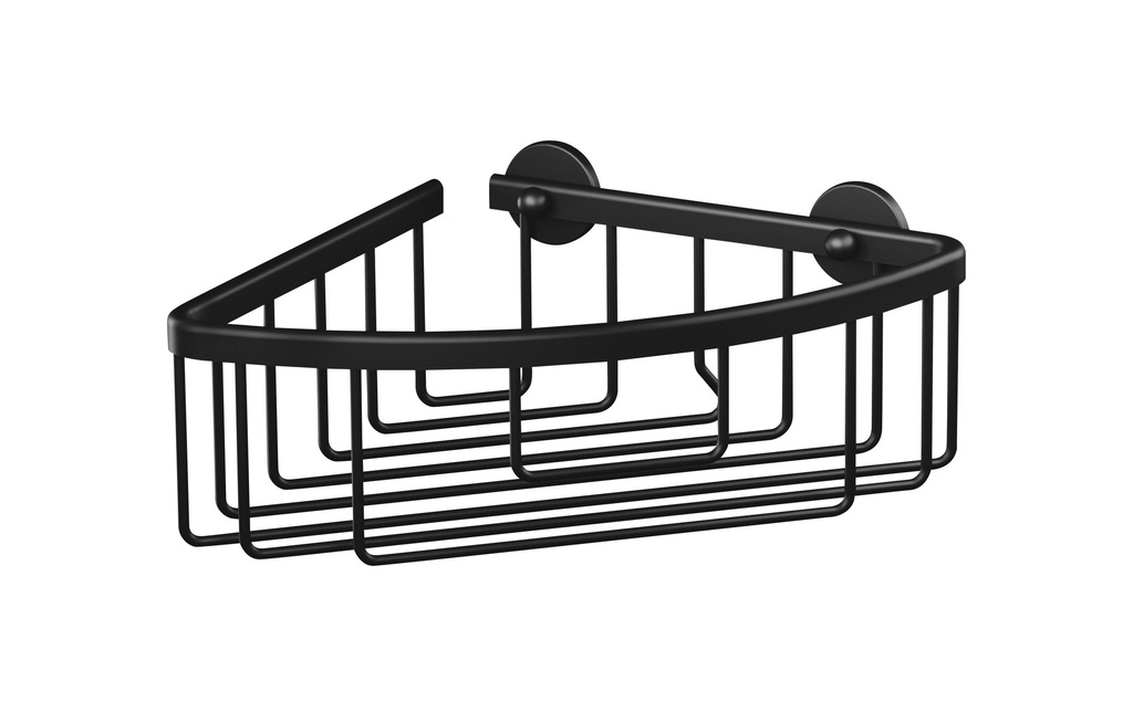 tesa Supports pour ustensiles de salle de bains pour le coin Noir