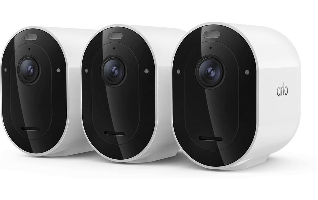Arlo Kits de surveillance Pro 6 2K Set de 3 pièces Blanc