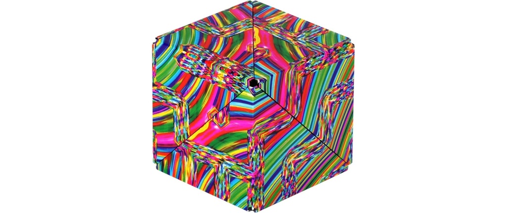 Shashibo Cube Watercolor – par l'artiste Laurence Gartel 2.0