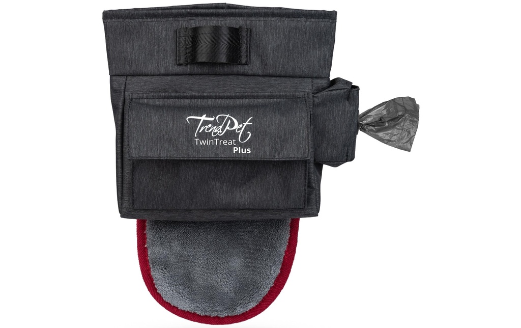 TrendPet Sachets à collation TwinTreat Plus, Gris