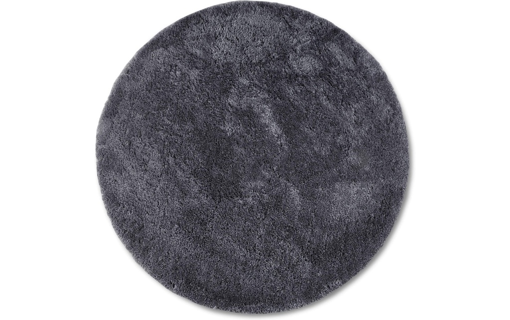 Hanse Home Tapis Myk Olaf Ø 160 cm, gris foncé