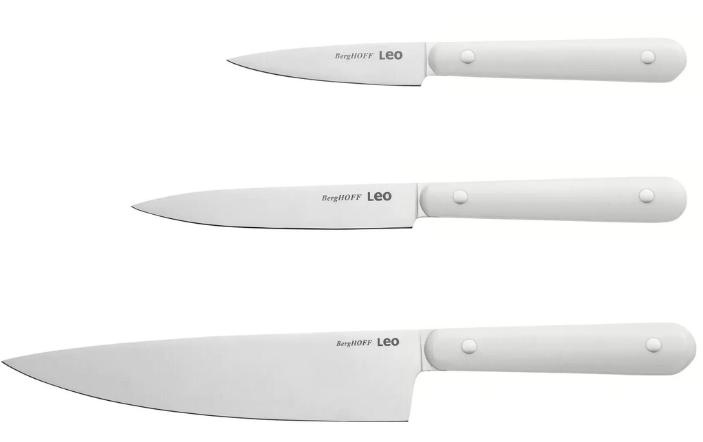BergHOFF Jeux de couteaux Leo Glints Spirit 3 pièces