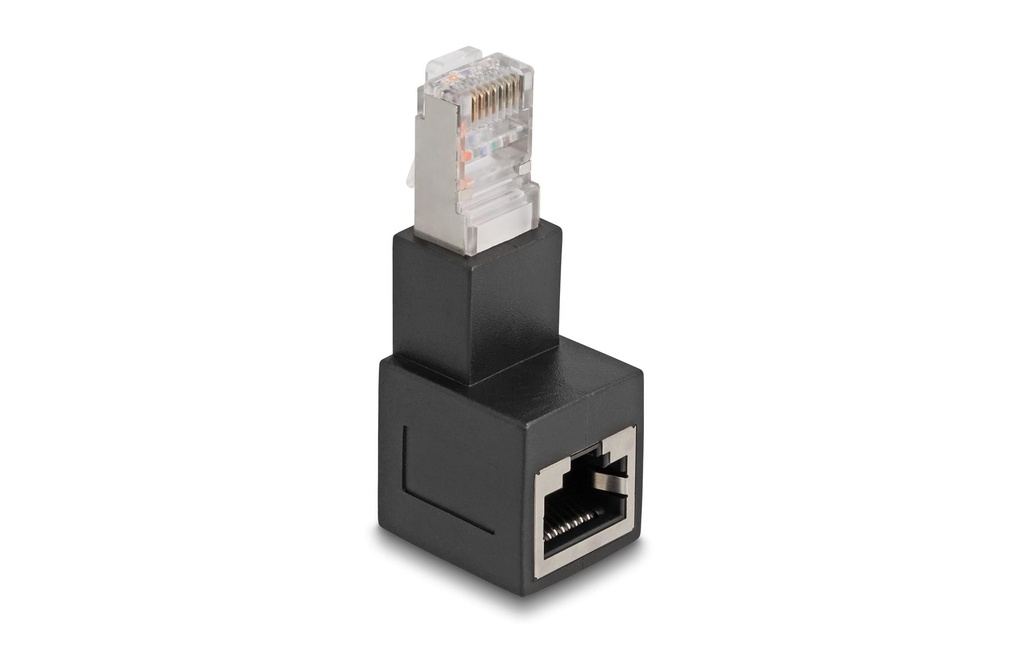 Delock Adaptateur d’angle 90° RJ45 vers le bas, Cat.6A 1 Pièce/s