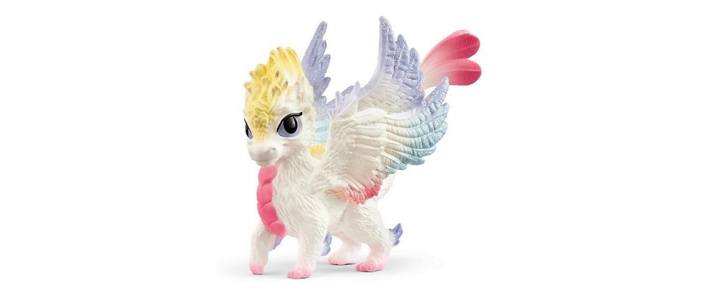 Schleich Figurine de jeu Bayala Arc-en-ciel bébé dragon