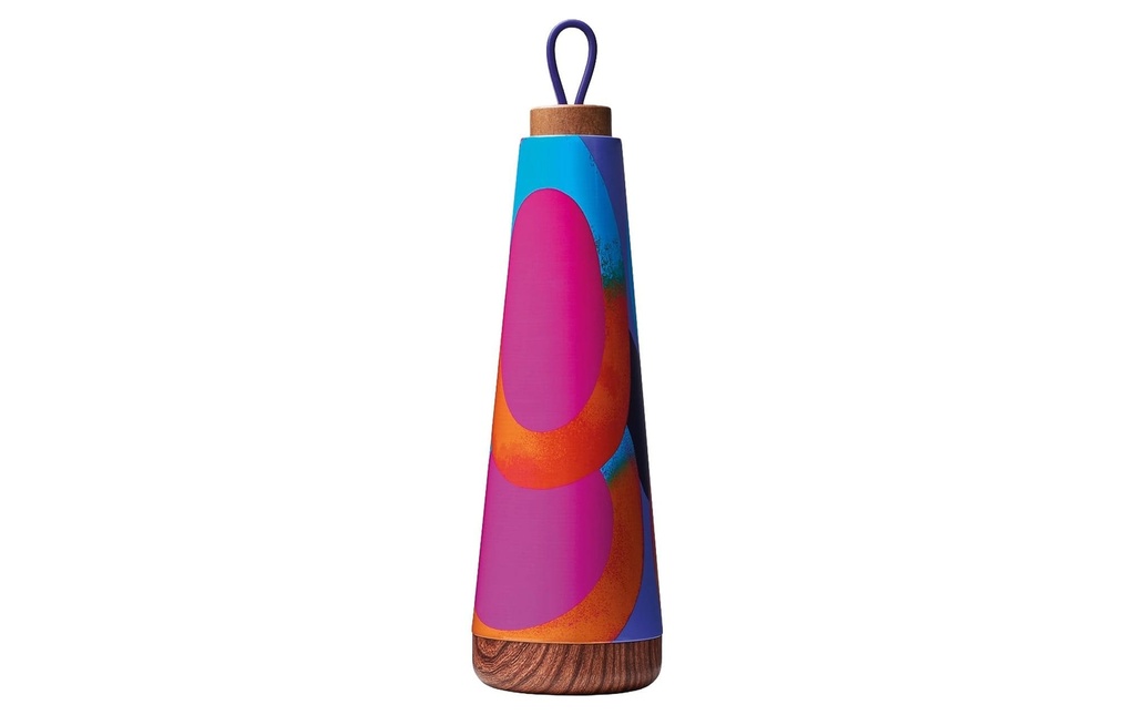 BioLoco Bouteille isotherme loop grande-Hot summer 1000 ml, Rose