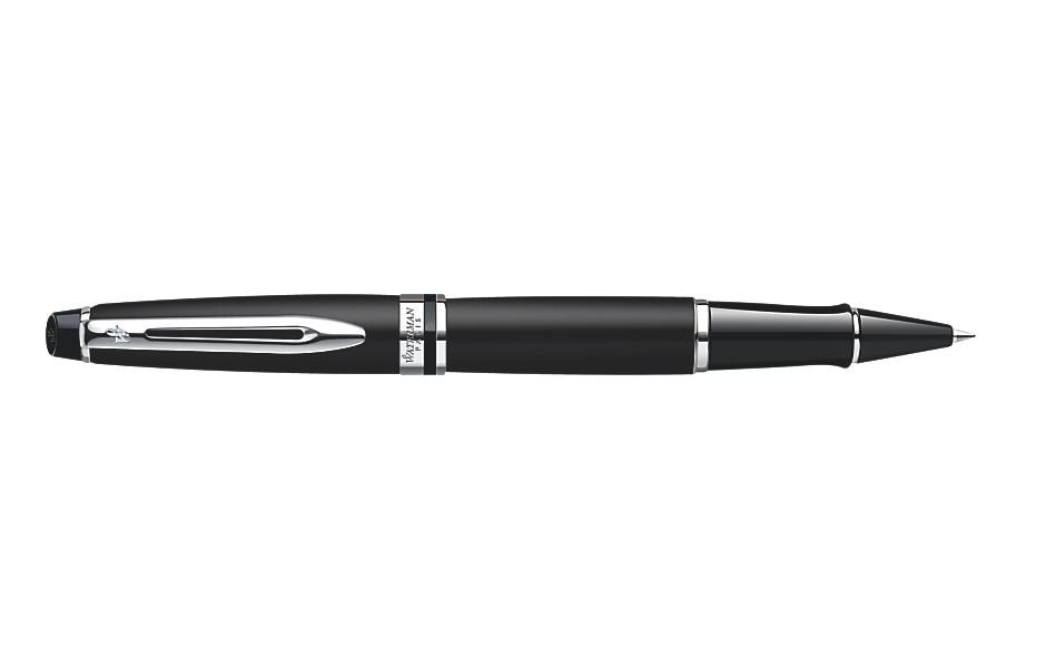 WATERMAN Stylo à bille roulante Expert CT moyen (M), Noir