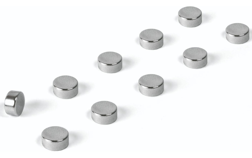 Trendform Aimant Steely Argenté, 10 Pièce/s
