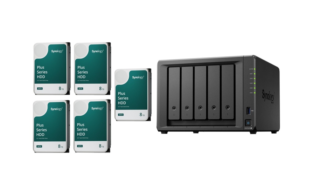 Synology NAS DiskStation DS1525+ 5-bay