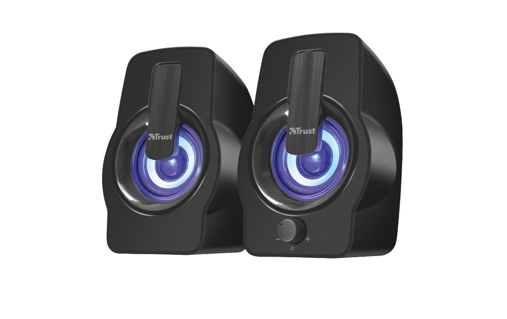 Trust Haut-parleurs de PC Gemi RGB 2.0 Noir