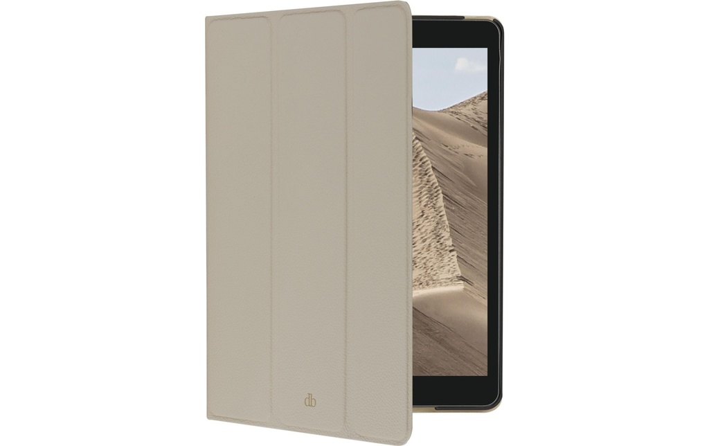 dbramante1928 Tablet Book Cover Milan iPad 9th Gen. Sand Dune