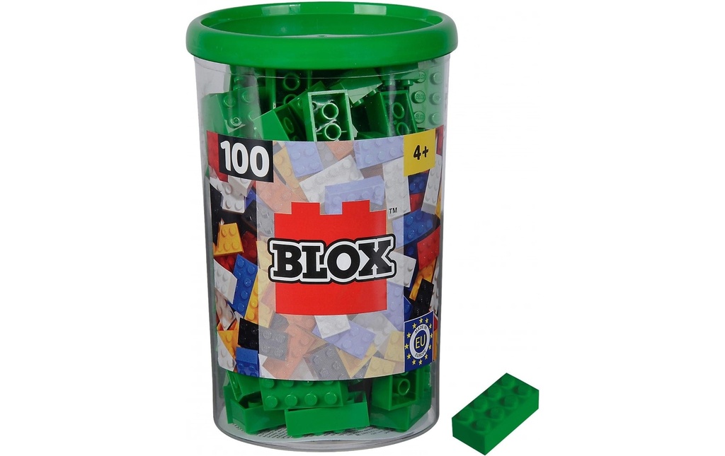 BLOX Briques 100 pierres vertes de 8