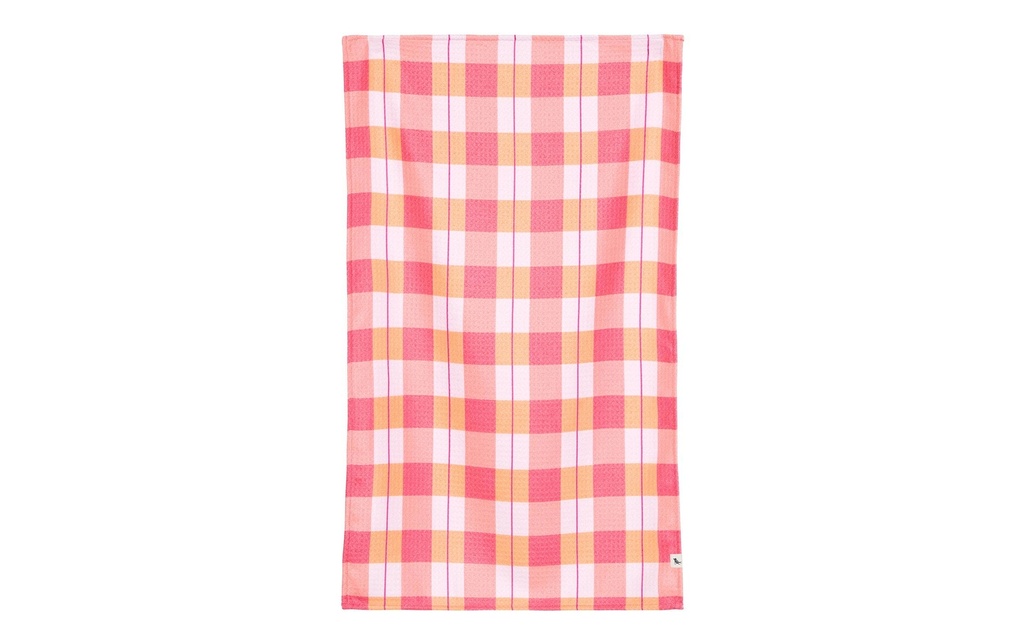Dock & Bay Torchon pour la vaisselle Strawberry & Fizz 85 x 40 cm, Multicolore/Rose