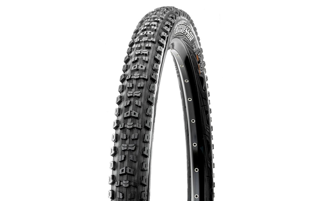 Maxxis Pneu de vélo Aggressor WT TR EXO 60TPI Dual 27.5  x 2.5