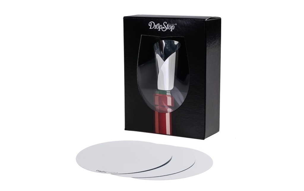 Vinart Bec verseur à vin DropStop 4 Pièce/s, Argenté
