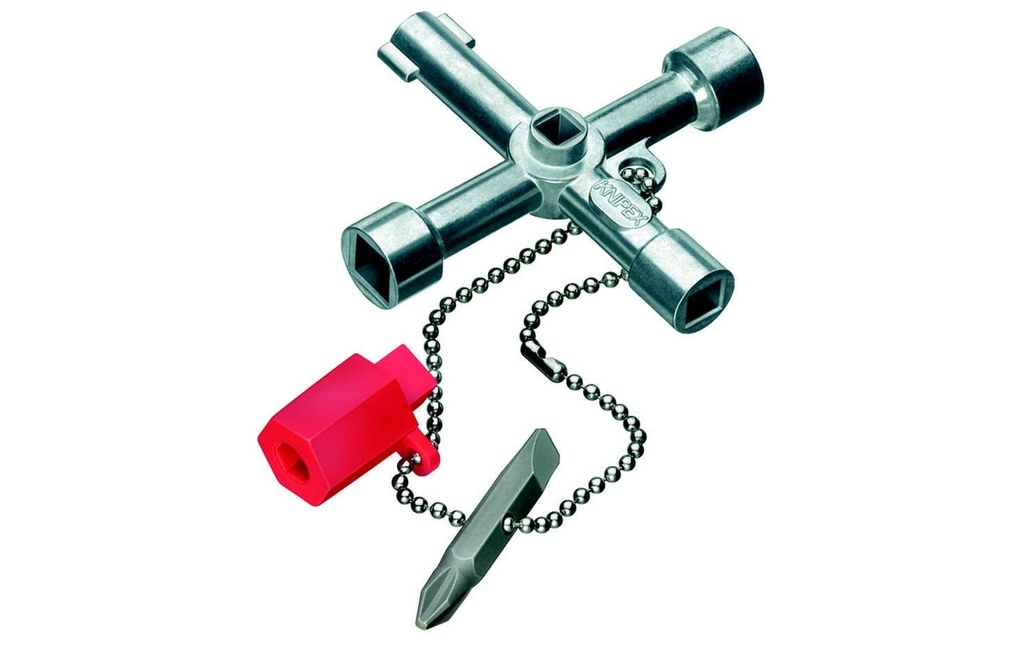Knipex Clés pour armoires de distribution Longueur 76 mm