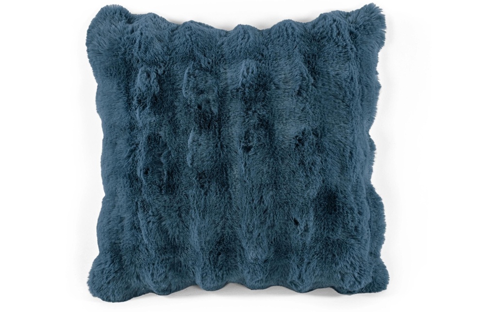 Tiseco Coussin Bubble Rabbit Stripe 45 x 45 cm, Bleu