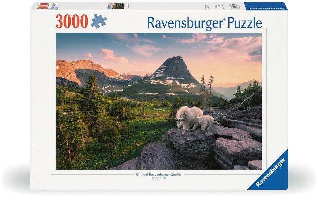 Ravensburger Puzzle Bouc d'alpage avec bébé