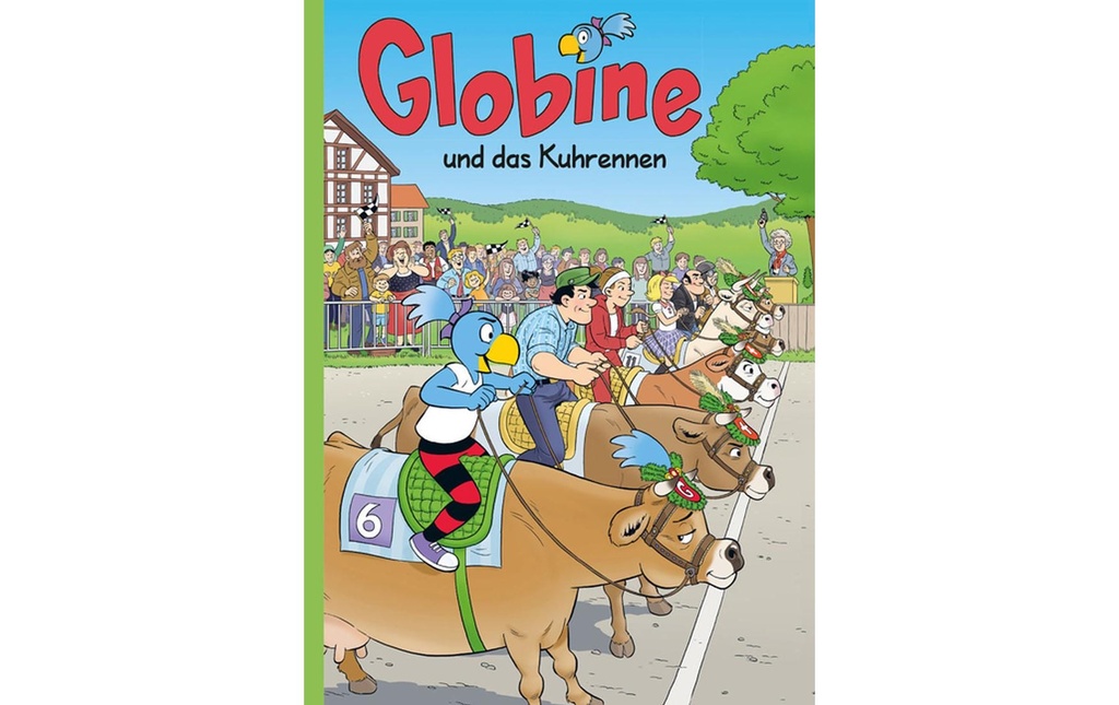 Globi Verlag Livre d’images Globine und das Kuhrennen