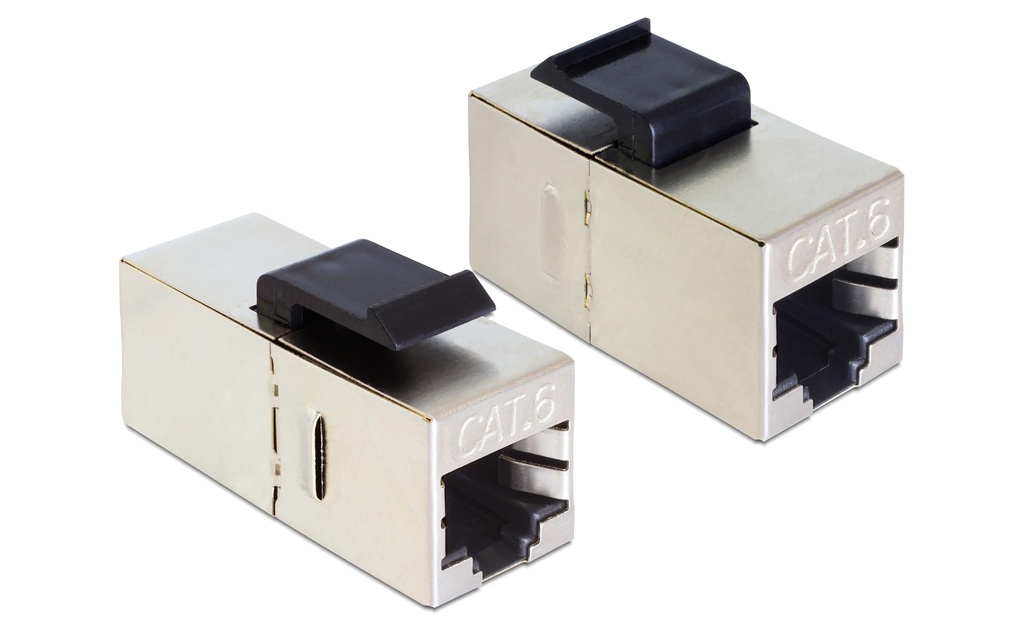 Delock Module Keystone RJ45 - RJ45, Cat.6, compacte 25 unités