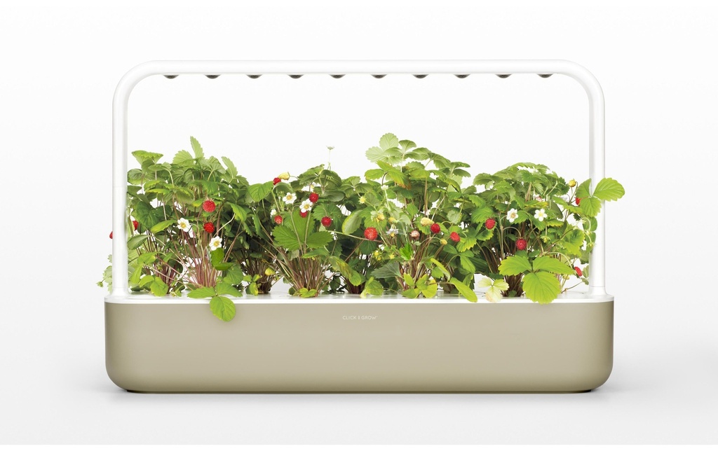 Click and Grow Pot à herbes aromatiques Smart Garden 9 beige