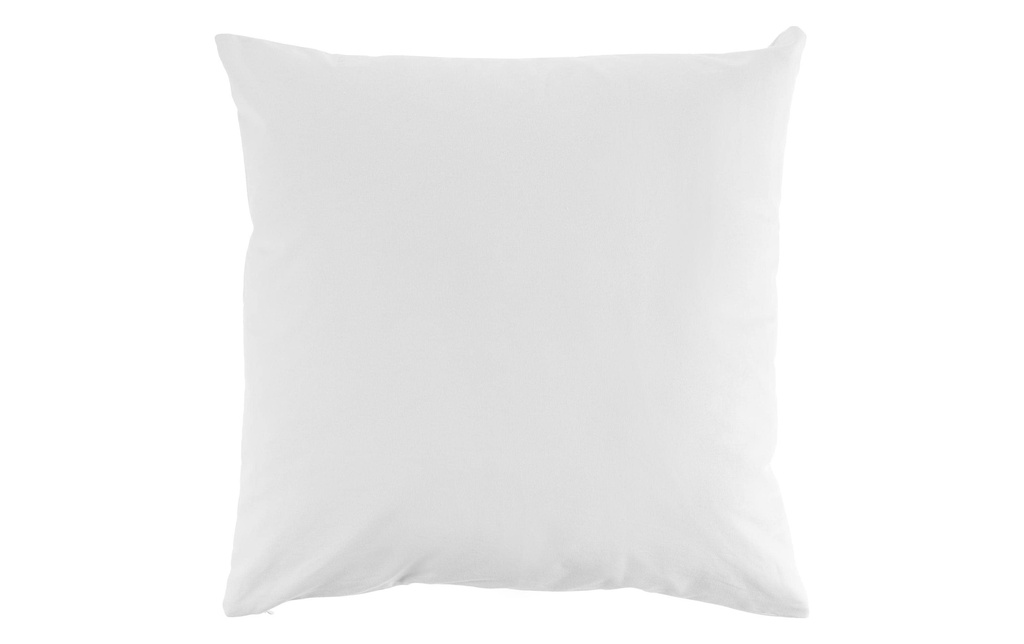COCON Taie d'oreiller Canvas 50 x 50 cm, Blanc
