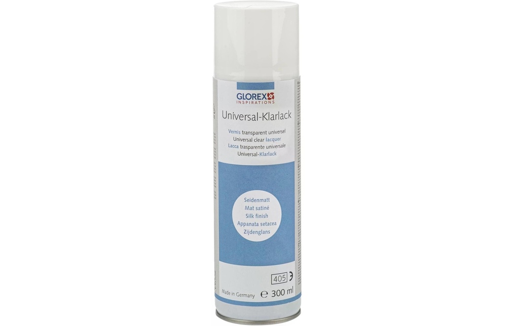 Glorex Vernis mat 300 ml, Transparent, Satinée