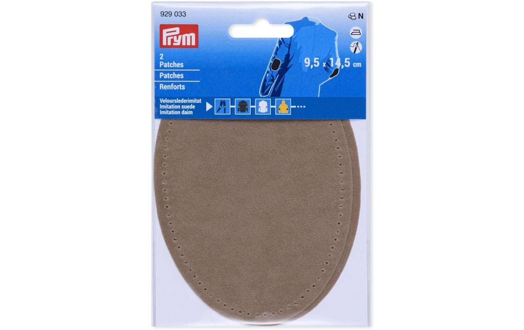 Prym Prym Patches Similicuir Daim Pierre
