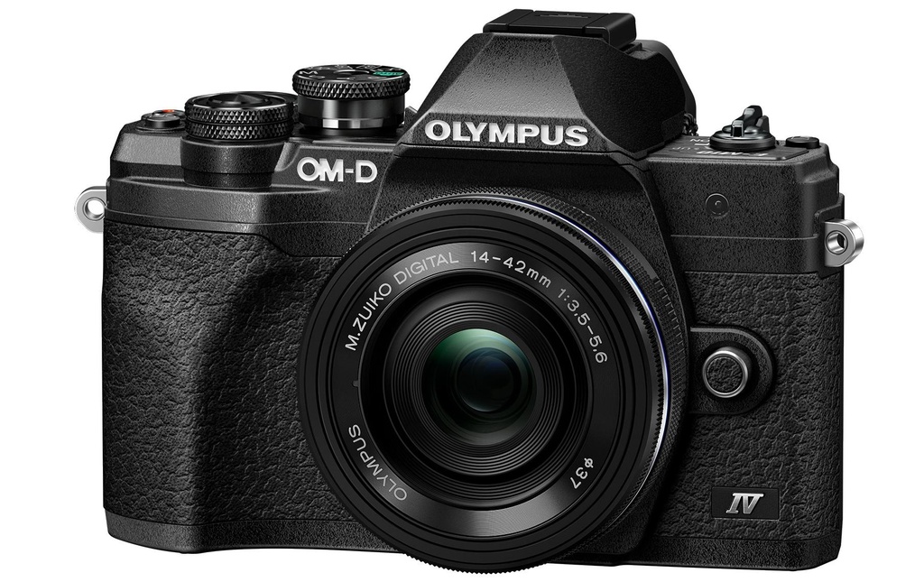 OM-System Appareil photo E-M10 Mark IV Kit 14-42 Noir