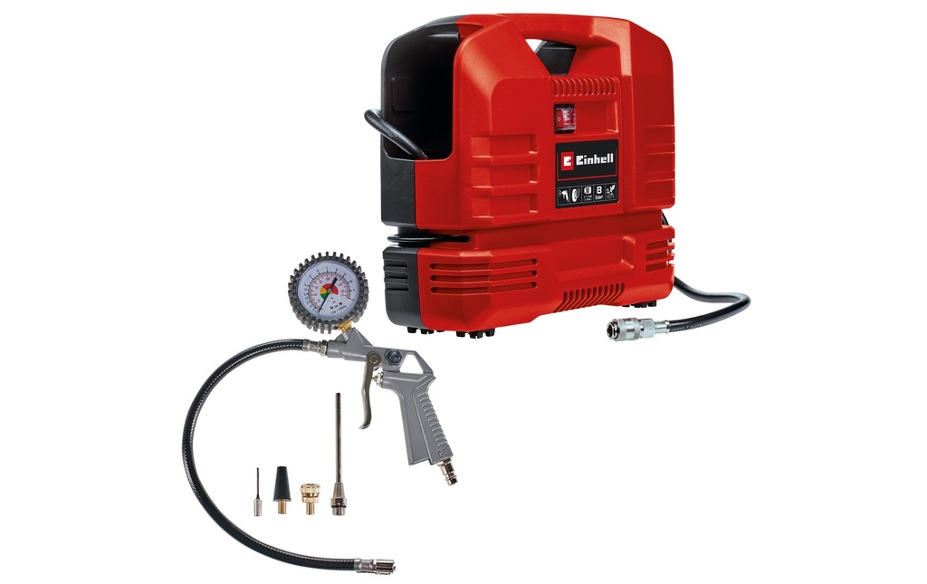 Einhell Compresseur TC-AC 190 OF Set, portable