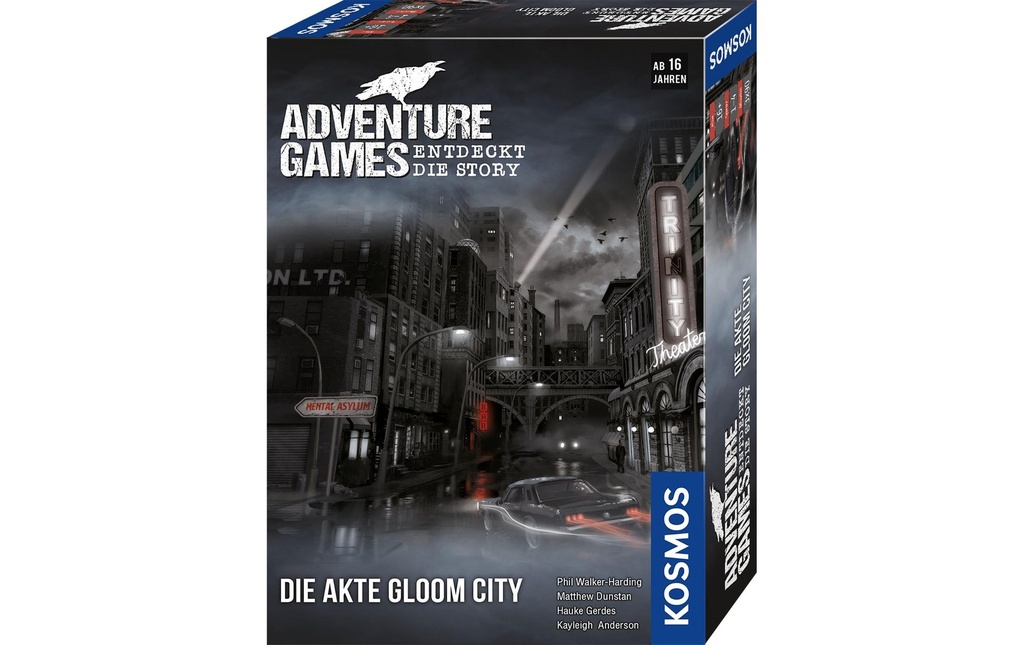 Kosmos Jeux pour la famille Adventure Games: Die Akte Gloom City