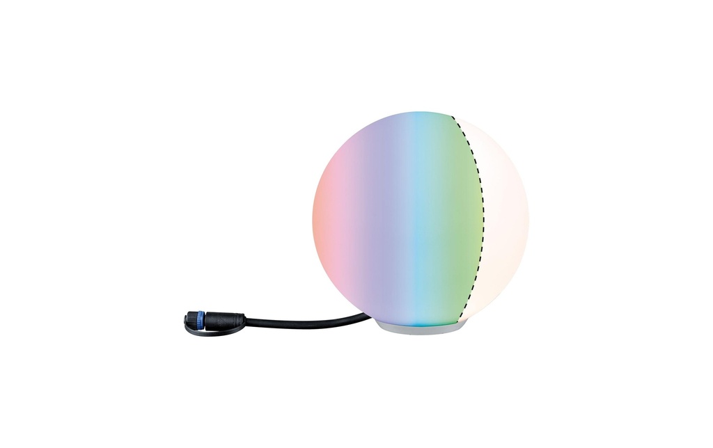 Paulmann Lampe de jardin Plug & Shine GLOBE RGBW, ZigBee