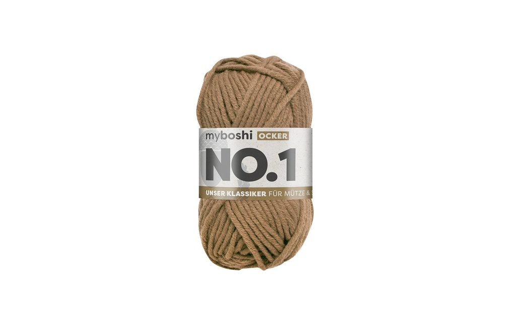 myBoshi Laine N°1 Ocre 50 g, 55 m