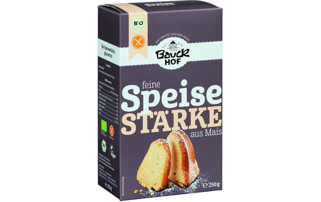 Bauck Mühle Bio  Fécule très fine sans gluten 250 g