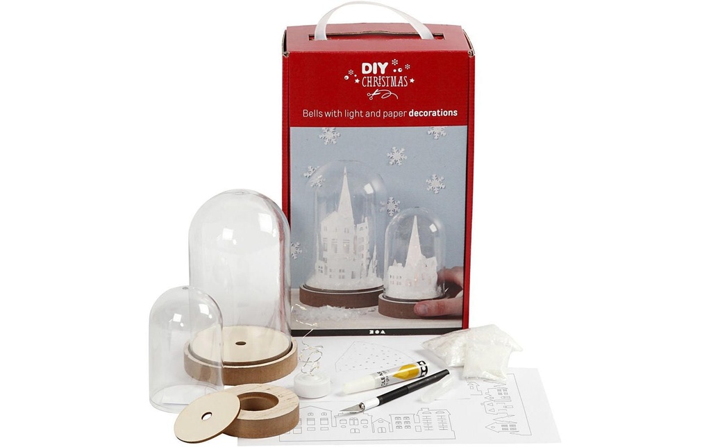 Creativ Company Moule en plastique 12.5 + 18 cm Cloches
