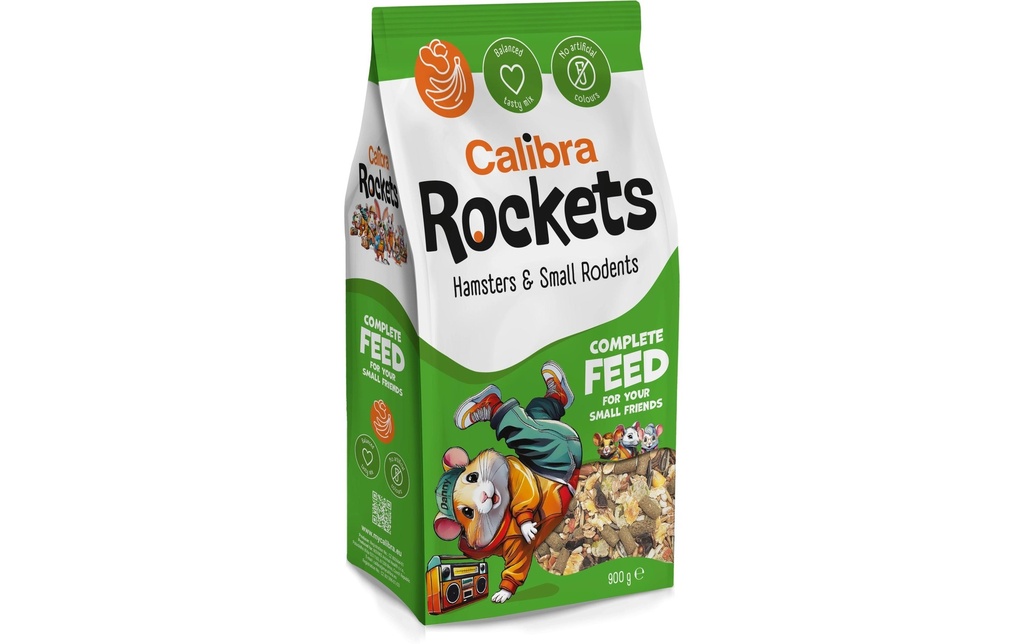 Calibra Nourriture de base Hamsters et petits rongeurs Mix 900g