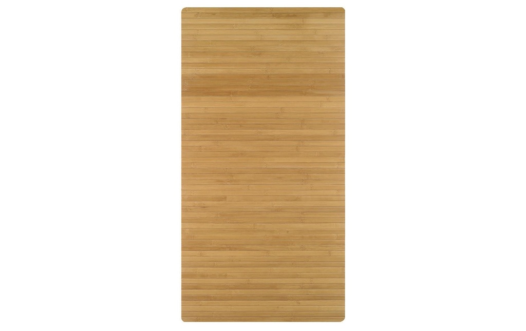 Kleine Wolke Tapis de bain Palito Bambou 50 x 80 cm, Brun