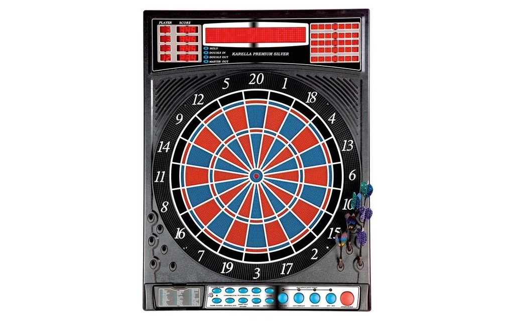 Karella Machine à fléchettes Karella Premium, silver