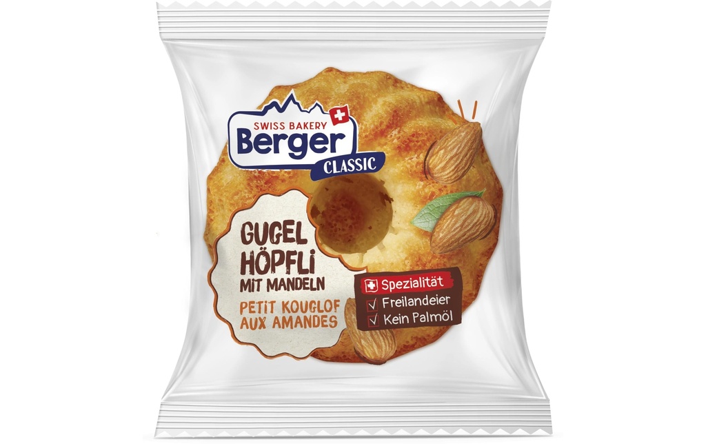 Berger Gugelhöpfli aux Amandes 45 g