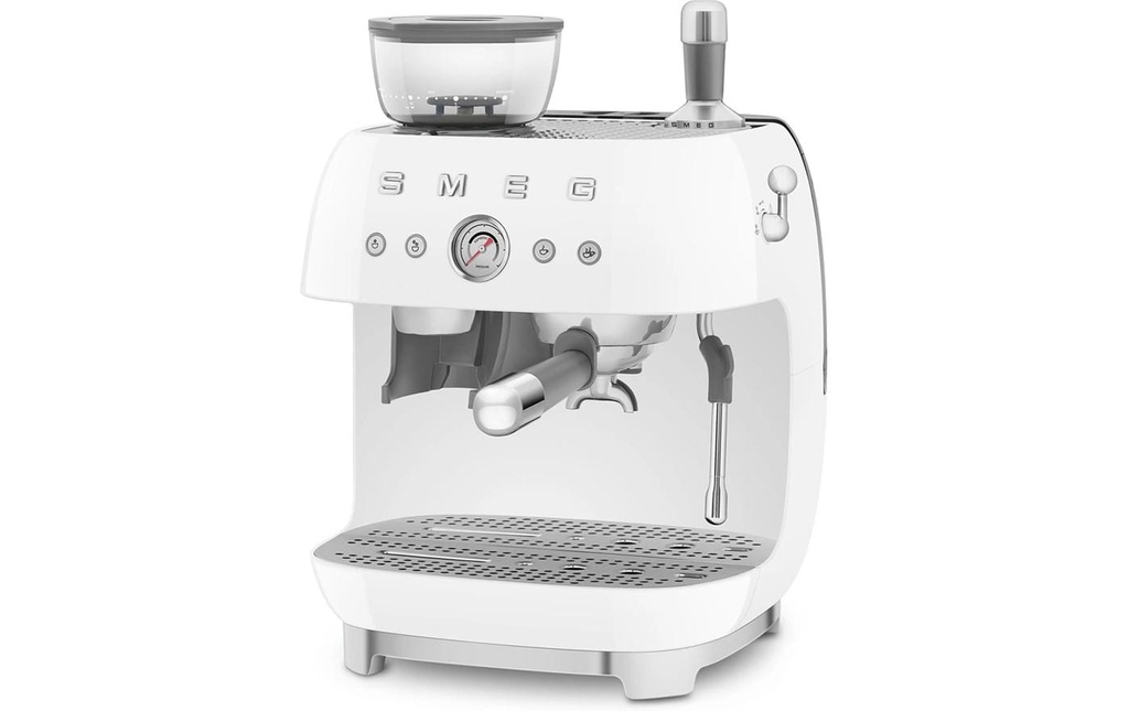 SMEG Machine à expresso 50's Style EGF03WHEU Blanc