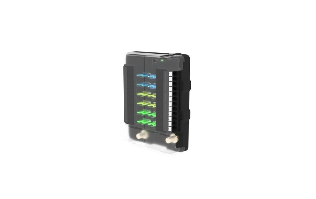 UNITECK Unifusebox 12/160.24 Répartiteur de fusibles avec 12 fusibles