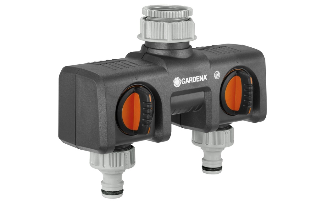 GARDENA Distributeur d’eau 8193-20 Système 2 voies