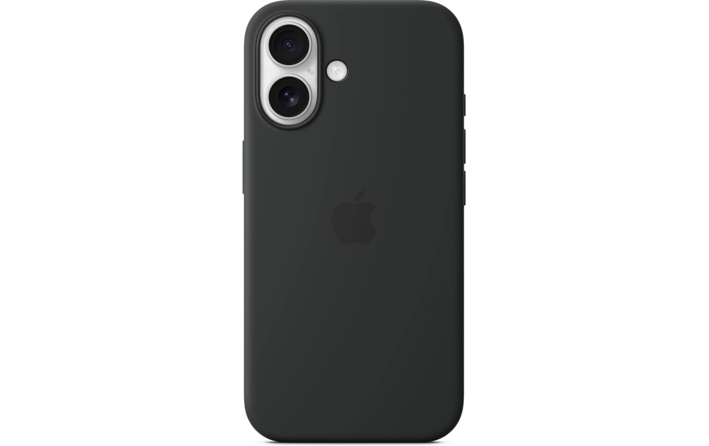 Apple Silicone Case avec MagSafe iPhone 16 Noir