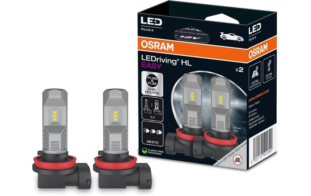OSRAM Témoins lumineux LEDriving HL EASY H8/H11 Moto/Voiture de tourisme