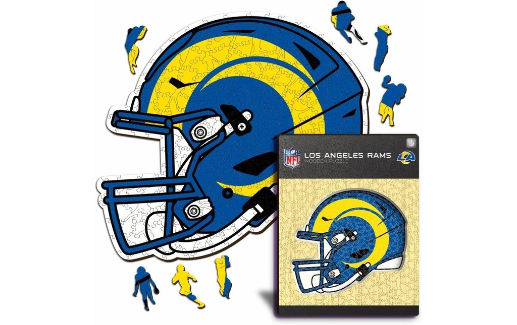 Iconic Puzzle Puzzle en bois NFL – Los Angeles Rams S, 150 pièces
