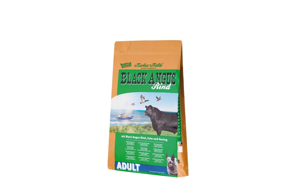 Markus Mühle Alimentation sèche Dog Black Angus Adult, 5 kg