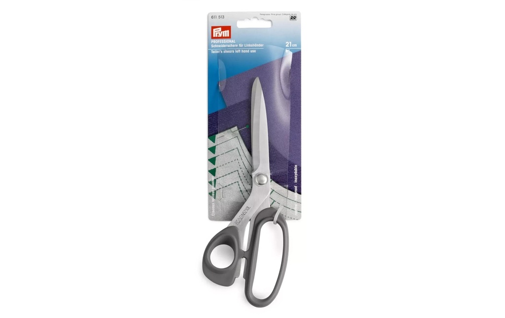 Prym Ciseaux de tailleur Professional 21 cm, pour les gauchers