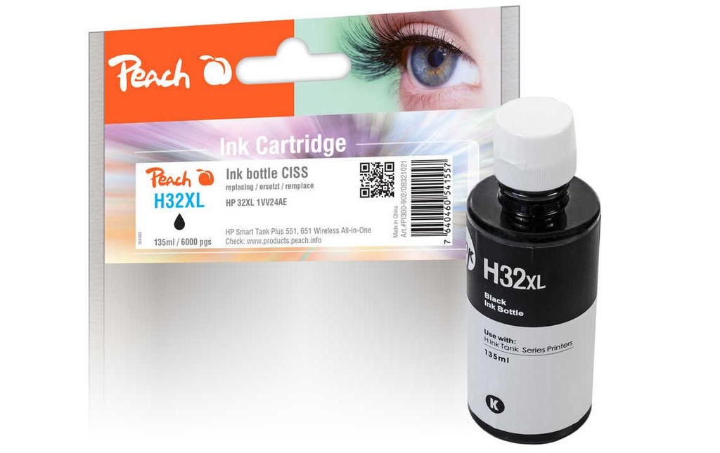 Peach Encre HP 32XL (1VV24AE) noir